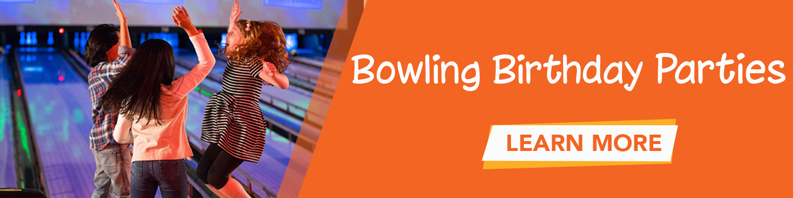 Click to learn more about bowling birthday parties